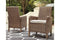 Beachcroft Beige Arm Chair with Cushion, Set of 2 - P791-601A - Nova Furniture