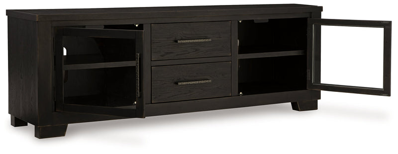 Galliden Black 80" TV Stand - W841-168 - Nova Furniture