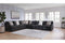 Lavernett Charcoal 4-Piece Sectional - SET | 5960366 | 5960367 | 5960377 | 5960346 - Nova Furniture