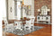 Valebeck White/Brown Dining Table - D546-35 - Nova Furniture