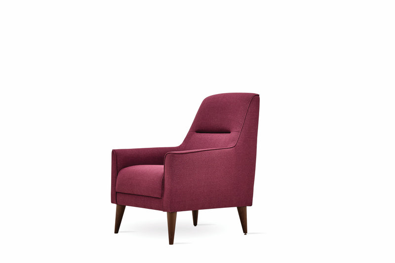 Alto Dark Pink Armchair