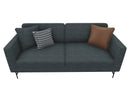 Dante Blue 2-Seater Sofa