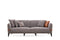 Linz Gray 3-Seater Sofa Bed