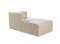 [SEPTEMBER SPECIALS]  Elisha Ivory Boucle Double Chaise Sectional
