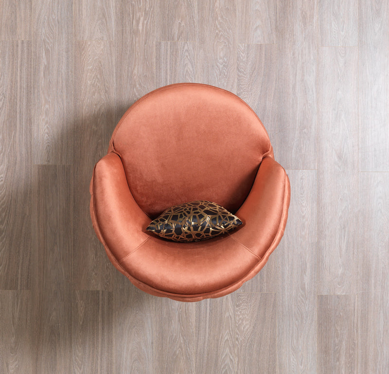 Lupino Orange Velvet Chair [ETA: 5/10]