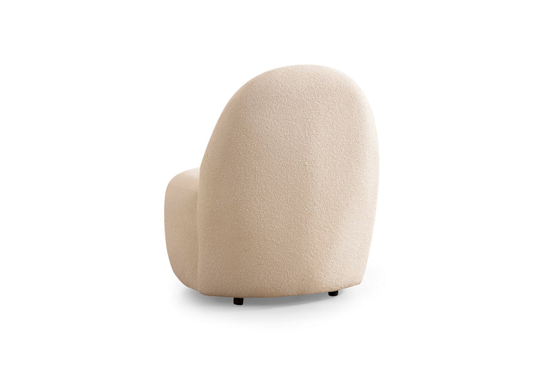 Cloe Ivory Boucle Accent Chair