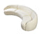 Bonita Ivory Boucle 3-Piece Curved Sectional [ETA: 3/10]