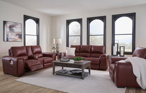 Alessandro Garnet Power Reclining Living Room Set - SET | U2550115 | U2550118 - Nova Furniture