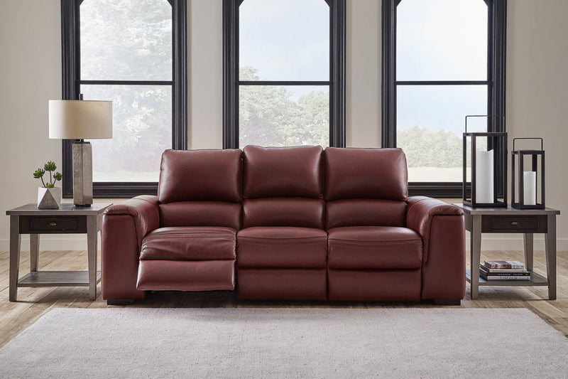 Alessandro Garnet Power Reclining Sofa - U2550115 - Nova Furniture