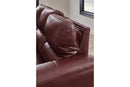 Alessandro Garnet Power Reclining Sofa - U2550115 - Nova Furniture