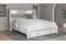 Altyra White King Upholstered Bookcase Bed with Storage - SET | B100-14 | B2640-56S | B2640-69 | B2640-95 - Nova Furniture