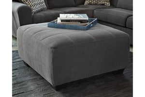 Ambee Slate Oversized Accent Ottoman - 2862008 - Nova Furniture