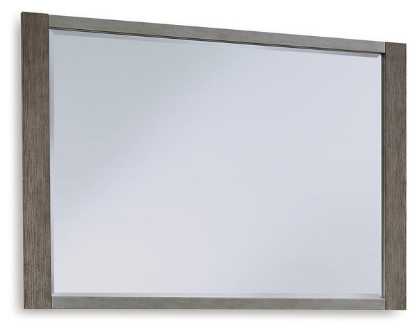 Anibecca Weathered Gray Bedroom Mirror (Mirror Only) - B970-36 - Nova Furniture
