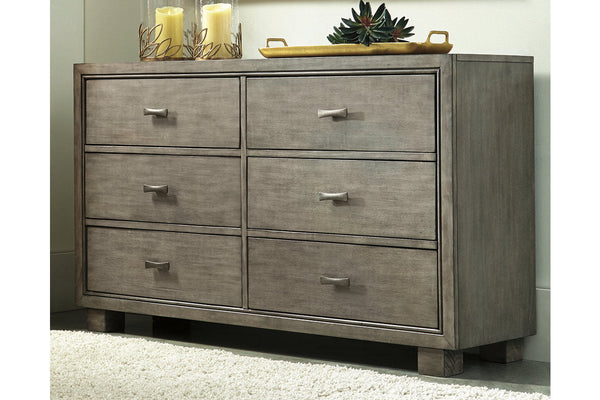 Arnett Gray Dresser - B552-31 - Nova Furniture