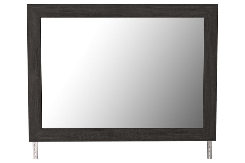 Belachime Black Bedroom Mirror (Mirror Only) - B2589-36 - Nova Furniture