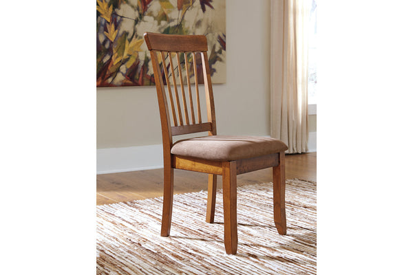 Berringer Rustic Brown Dining Chair, Set of 2 - D199-01 - Nova Furniture