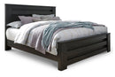 Brinxton Charcoal King Panel Bed - SET | B249-66 | B249-68 | B249-99 - Nova Furniture