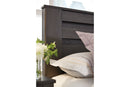 Brinxton Charcoal King Panel Bed - SET | B249-66 | B249-68 | B249-99 - Nova Furniture