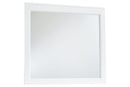 Brynburg White Bedroom Mirror (Mirror Only) - B488-36 - Nova Furniture