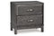 Caitbrook Gray Nightstand - B476-92 - Nova Furniture