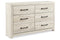 Cambeck Whitewash Dresser - B192-31 - Nova Furniture