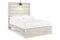 Cambeck Whitewash Full Panel Bed - SET | B192-84 | B192-86 | B192-87 - Nova Furniture