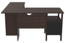 Camiburg Warm Brown 2-Piece Home Office Desk - SET | H283-34 | H283-34R - Nova Furniture