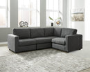 Candela Charcoal 4-Piece Sectional - SET | 9190246 | 9190264 | 9190265 | 9190277 - Nova Furniture