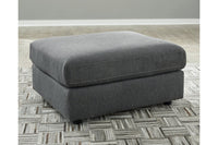 Candela Charcoal Oversized Accent Ottoman - 9190208 - Nova Furniture