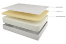 Chime 12 Inch Memory Foam White Twin Mattress in a Box - M72711 - Nova Furniture