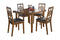 Cimeran Medium Brown Dining Table and Chairs, Set of 5 - D295-225 - Nova Furniture