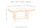 Collenburg Dark Brown Counter Height Dining Extension Table - D564-32 - Nova Furniture