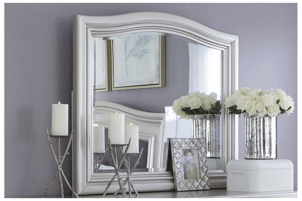 Coralayne Silver Bedroom Mirror (Mirror Only) - B650-136 - Nova Furniture
