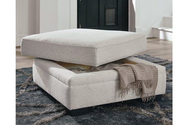 Dellara Chalk Ottoman - 3210111 - Nova Furniture