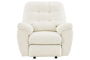 Donlen White Recliner - 5970325 - Nova Furniture