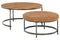 Drezmoore Light Brown/Black Nesting Coffee Table, Set of 2 - T163-22 - Nova Furniture