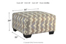 Eltmann Slate Oversized Ottoman - 4130308 - Nova Furniture
