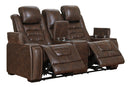 Game Zone Bark Power Reclining Loveseat with Console - 3850118 - Nova Furniture