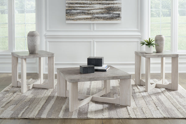 Garnilly Whitewash Table (Set of 3) - T247-13 - Nova Furniture
