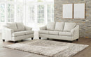Genoa Coconut Leather Living Room Set - SET | 4770438 | 4770435 - Nova Furniture