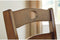 Hazelteen Medium Brown 5-Piece Counter Height Set - D419-223 - Nova Furniture