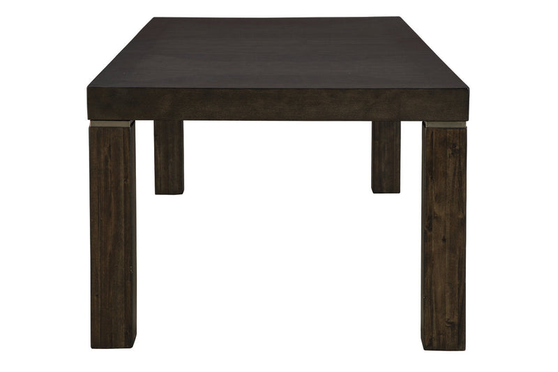 Hyndell Dark Brown Dining Extension Table - D731-35 - Nova Furniture