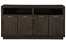 Hyndell Dark Brown Dining Server - D731-60 - Nova Furniture