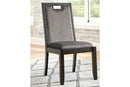 Hyndell Gray/Dark Brown Dining Chair, Set of 2 - D731-01 - Nova Furniture