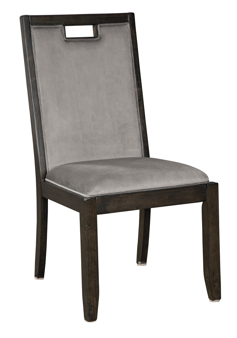 Hyndell Gray/Dark Brown Extendable Dining Set - SET | D731-35 | D731-01(4) - Nova Furniture