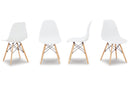 Jaspeni White/Natural Dining Chair, Set of 4 - D200-02 - Nova Furniture