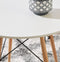 Jaspeni White/Natural Dining Set - SET | D200-14 | D200-02 - Nova Furniture