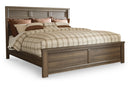 Juararo Dark Brown King Panel Bed - SET | B251-56 | B251-58 | B251-99 - Nova Furniture