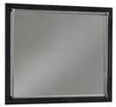 Kaydell Black Bedroom Mirror (Mirror Only) - B1420-36 - Nova Furniture