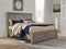 Lettner Light Gray Footboard Storage Platform Bedroom Set - SET | B733-76 | B733-58 | B733-99 | B733-31 | B733-92 - Nova Furniture